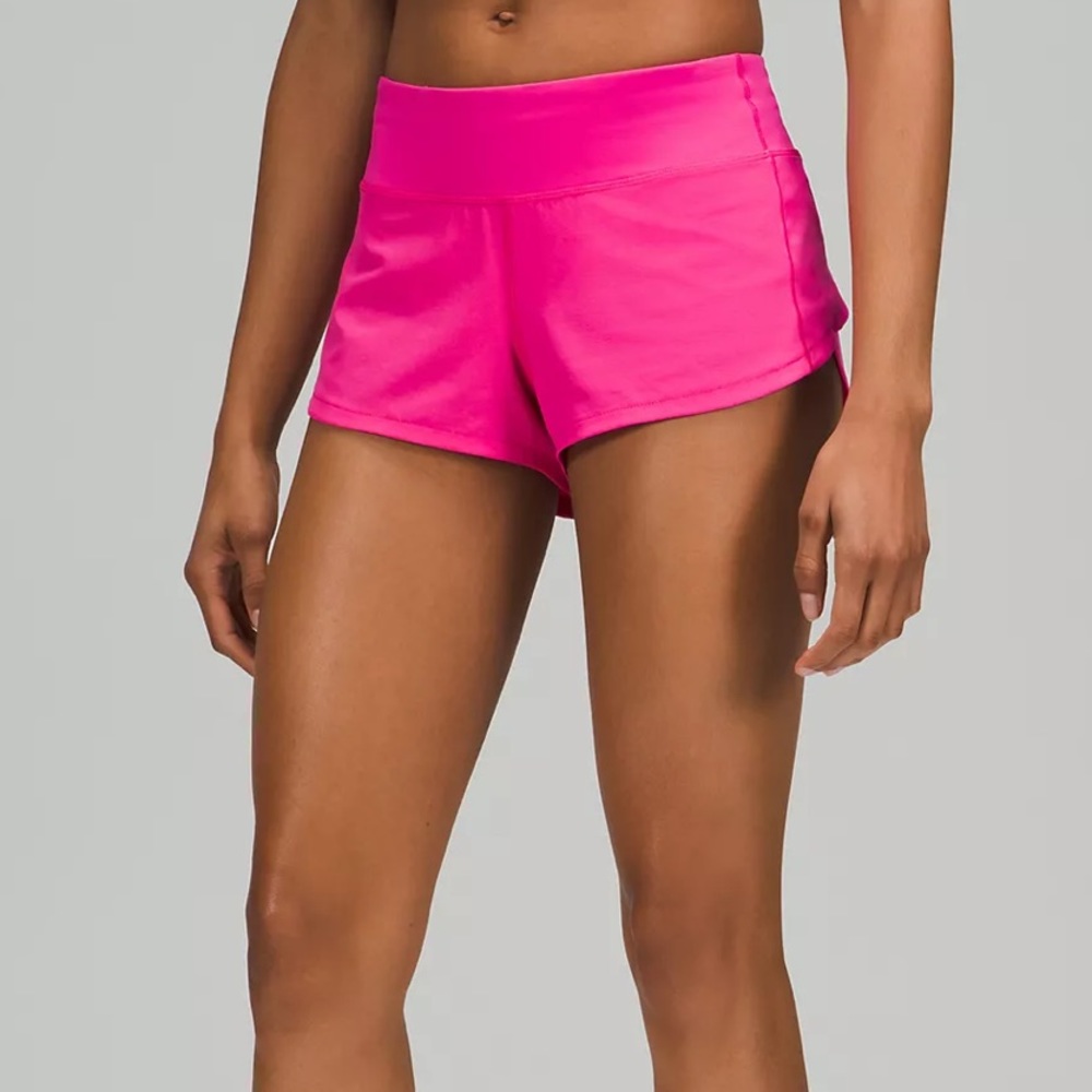 Lululemon Speed Up Short 2.5” - Sonic Pink